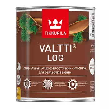 Антисептик Tikkurila Valtti Log EC 0,9 л