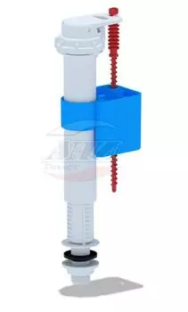 Арматура с нижней подводкой 1/2", пластик