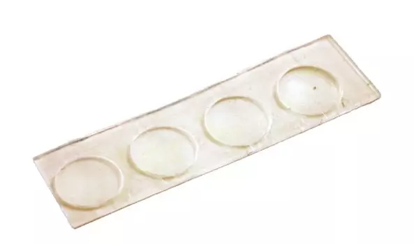 Бампер дверной самоклеящийся, прозрачный, 8 шт