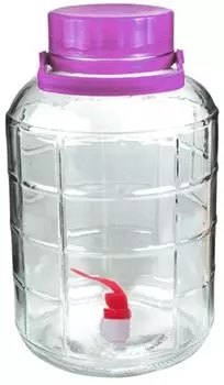 Банка c краном, крышкой и ручкой 10 литров