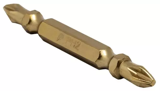 Бита Практика Эксперт двухсторонняя РН-2/РН-2 х65 мм, 1шт