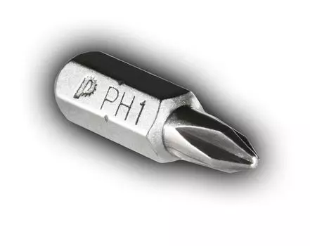 Бита РН-1 Практика Профи РН-1 х25 мм, 2 шт