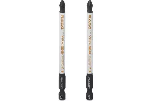 Биты магнитные Rage by Vira S2 PZ2x100мм, 2 шт