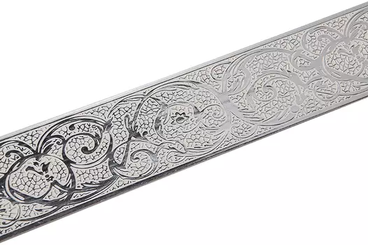 Бленда ВЕНЗЕЛЬ 2м серебро слоновая кость