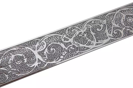 Бленда ВЕНЗЕЛЬ 4,5м графитовый шелк