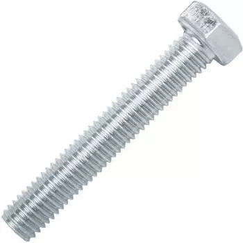 Болт 10х80 мм полная резьба DIN 933, 15шт