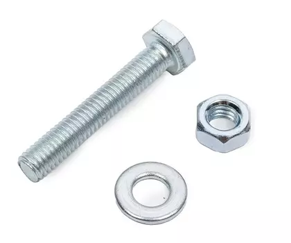 Болт с полной резьбой+гайка+шайба DIN 933 6х 40 (15)
