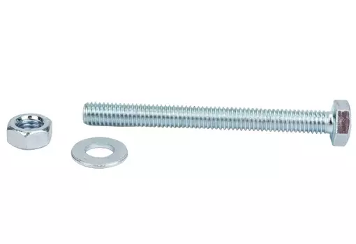 Болт с полной резьбой+гайка+шайба DIN 933 6х 60 (10)