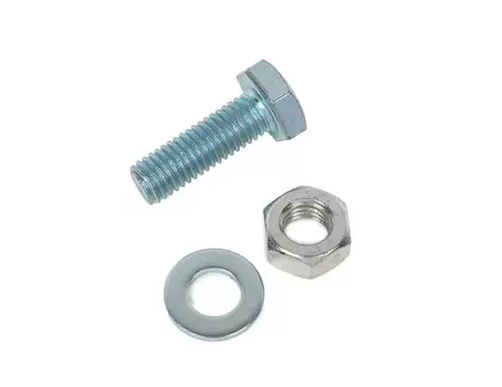 Болт с полной резьбой+гайка+шайба DIN 933 10х 30 (4)