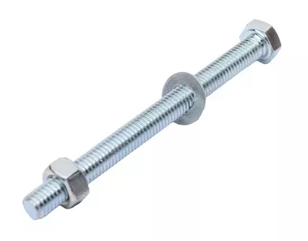 Болт с полной резьбой+гайка+шайба DIN 933 5х60 (15)