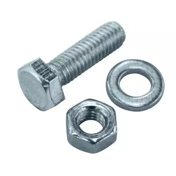 Болт с полной резьбой+гайка+шайба DIN 933 5х35, 100шт