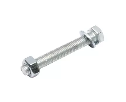 Болт с полной резьбой+гайка+шайба DIN 933 8х 60 (5)