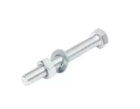 Болт с полной резьбой+гайка+шайба DIN 933 8х 65 (5)