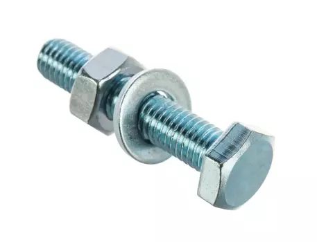 Болт с полной резьбой+гайка+шайба DIN 933 6х 50 (10)