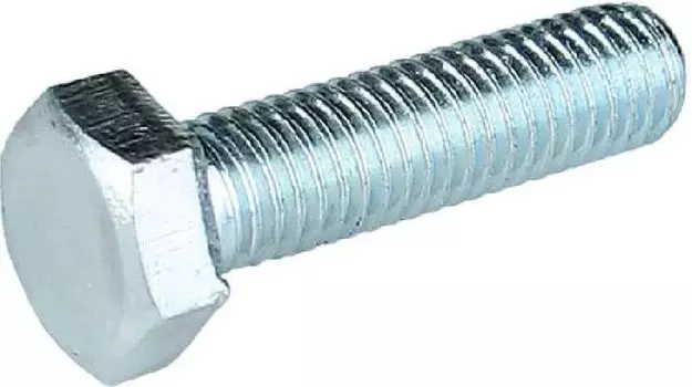 Болт Tech-Krep М10х70 мм DIN933 с шестигранной головкой оцинкованный, 15 шт