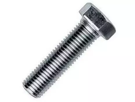 Болт Tech-Krep М12х70 мм DIN933 с шестигранной головкой оцинкованный, 10 шт