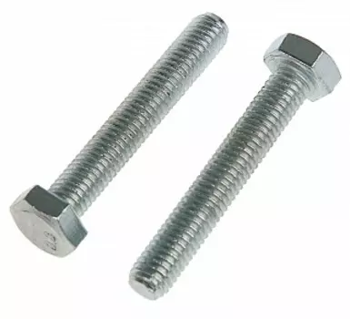 Болт Tech-Krep М8х50 мм DIN933 с шестигранной головкой оцинкованный, 8 шт