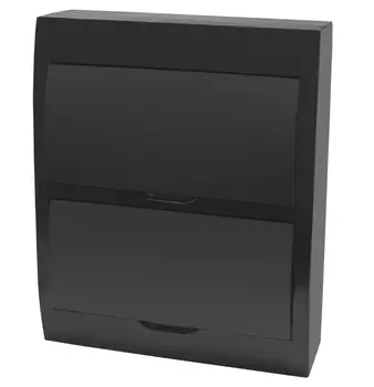 Бокс ЩРН-П-24 модуля навесной пластик IP41, Антрацит TDM