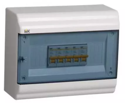 Бокс ЩРН-П-9 модулей навесн.пластик IP41 PRIME