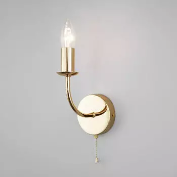 Бра 60139/1 золото 1х40Вт Е14