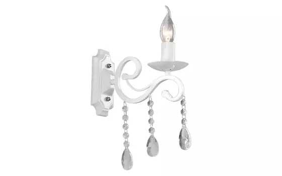 Бра Аквилон РС20727 WT/1W 1хЕ14 40Вт белый