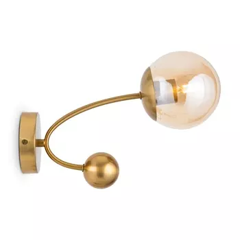 Бра Freya FR5158WL-01BS цвет латунь/разноцветный