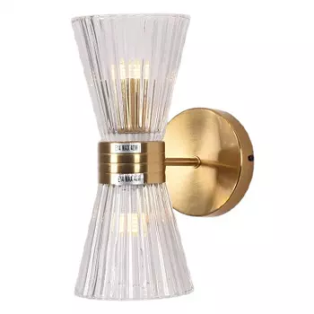 Бра РОСТОК 23584/2W AB 2х40W E14 h270 XLD23 бронза