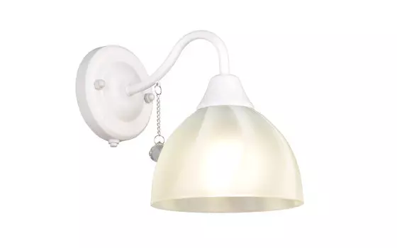 Бра Симфония РС20896 WT+CR/1W 1хЕ27 60Вт белый