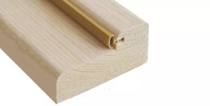 Брус коробочный МДФ, цвет Выбеленый Дуб (Универсал)