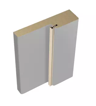 Брус коробочный сэндвич Сигнальный серый