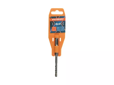 Бур 4x4 PATRIOT SDS Plus 6x110, 4 режущих грани