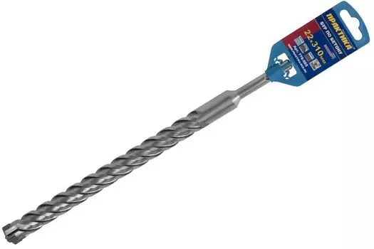 Бур SDS-plus Практика 22х310 мм, Х-тип серия Эксперт по бетону
