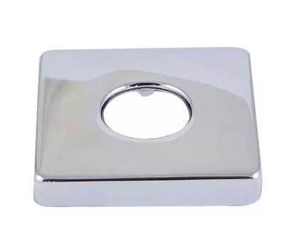 Чашка декоративная (отражатель) 1/2" квадрат 60х60мм, хром