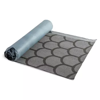 Черепица рулонная Бобровый хвост, серый 8 м2