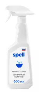 Чистящее средство для ванной комнаты Spell, 600 мл