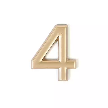 Цифра дверная LNP4 MG #4