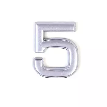 Цифра дверная LNP4 MS#5