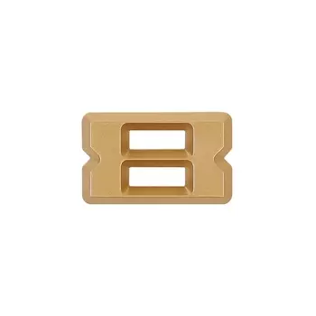 Цифра из пластика (самоклеющаяся) 37х60 8 мат.зол