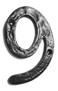 Цифра L.Baskerville LB-MI-315-9 черная