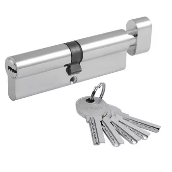 Цилиндр.мех-м STD AL ЛПВ-100 (50-50) хром