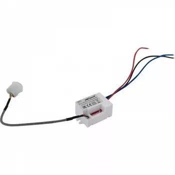 Датчик движения DDV-03 выносной "Невидимка" 360, 100-800вт, 5-480с, 6м, 10/2000Лк, белый, dwi