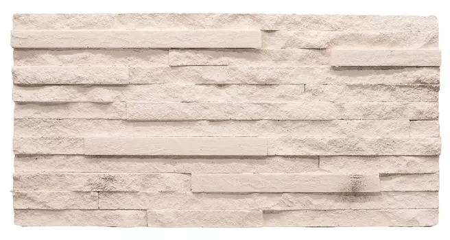 Декоративная гипсовая плитка White Hills Айленд , белая А180-00, в упак 0,33м2