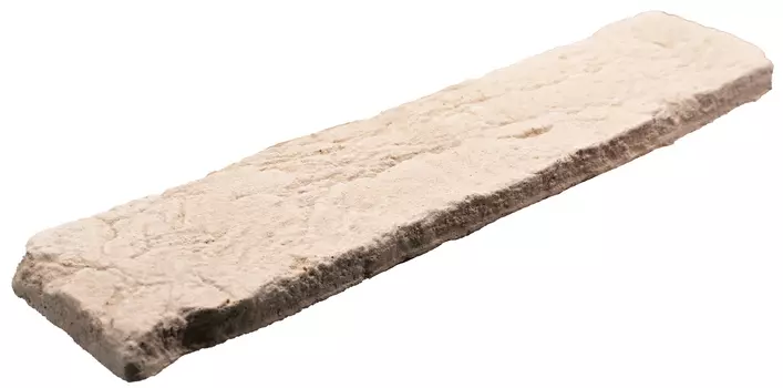 Декоративный камень Камтек Кирпич Старый белый, бетон, в упак 0,75м2