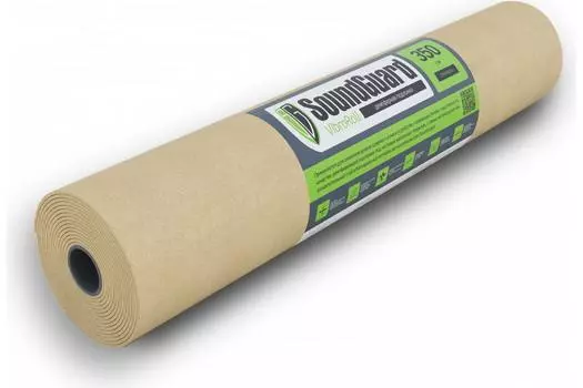 Демпферная подложка SoundGuard VibroRoll 15000х1000х3,5 мм (15 м2 в уп) ЗЕТ