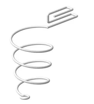 Держатель для фена ПП, белый муар