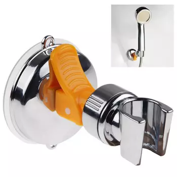 Держатель лейки на присоске регулируемый