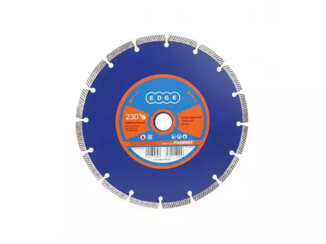 Диск алмазный сегментный EDGE 230х22,23 Универсальный