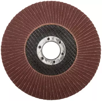 Диск наждачный лепестковый 125 мм, Р100, 1 шт