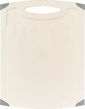 Доска разделочная Plast Team №3 360х280х6 мм молочный туман