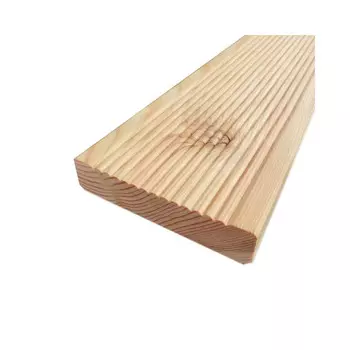 Доска террасная Вельвет 28х142х3000 мм, лиственница 4 шт/уп сорт АВ